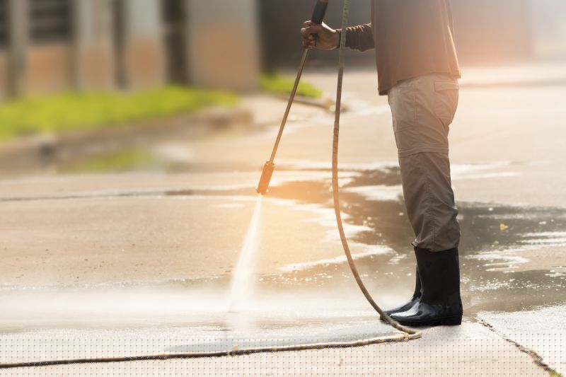 Concrete Pressure Washing