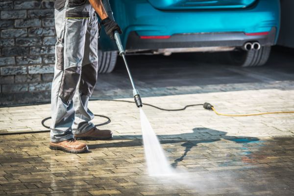 Driveway Pressure Washing in Clifton Park